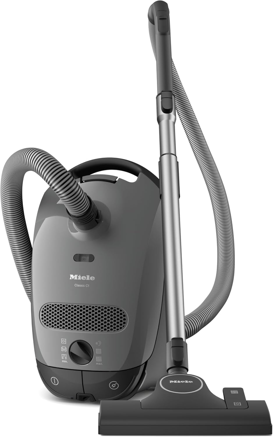 Classic C1 Pure Suction Bagged Canister Vacuum, Graphite Grey - Portable, Household