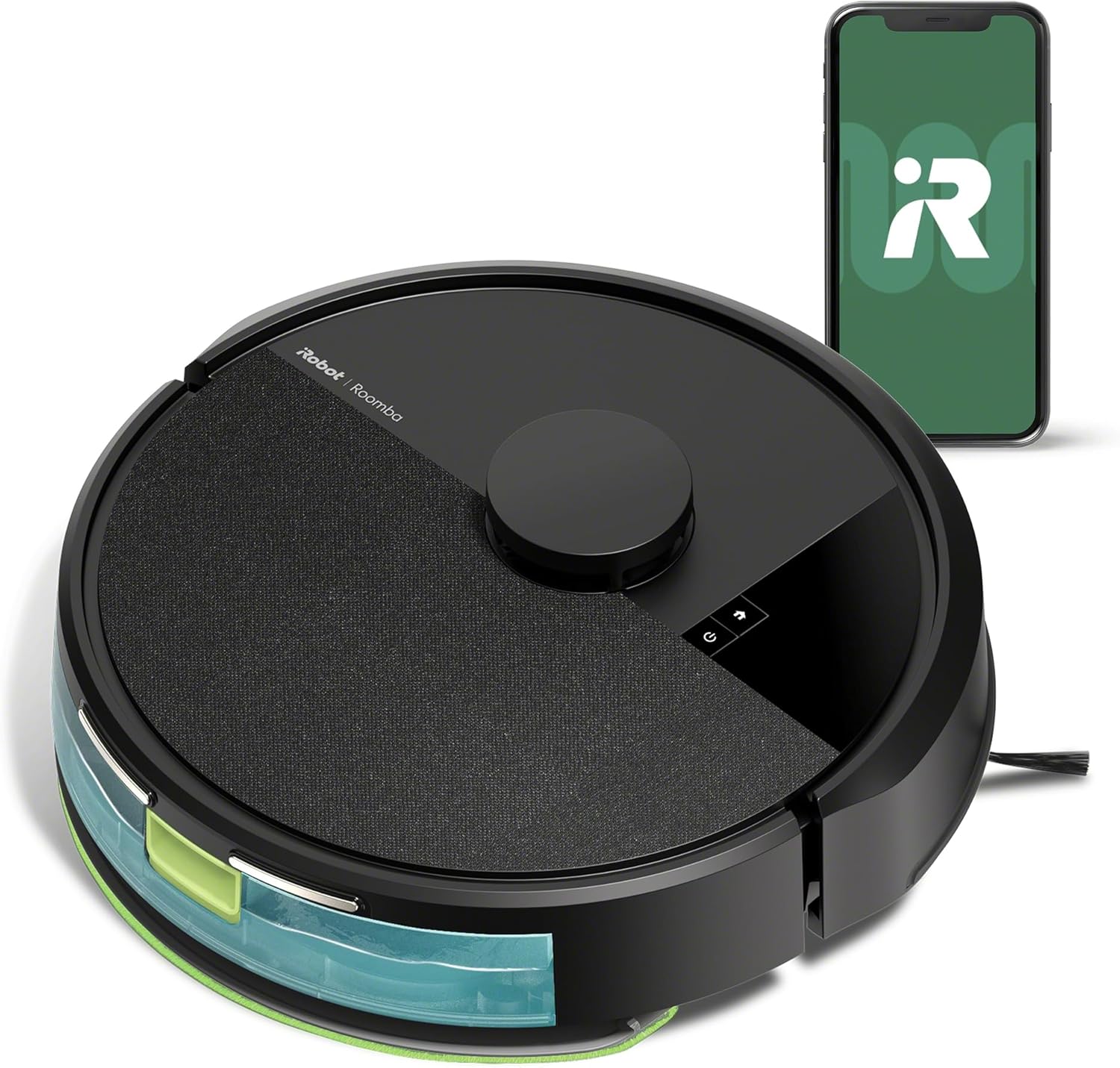 Roomba 105 Combo Robot Vacuum & Mop - Easy to use, Intense Power-Lifting Suction, LiDAR Navigation, Multiple Cleaning Modes, Avoids Mopping Carpets, Self-Charging