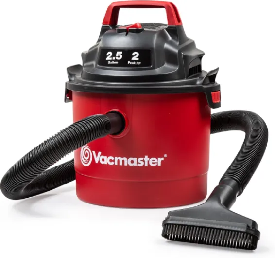 2.5-Gallon* 2 Peak HP Wall Mountable Wet/Dry Vacuum – VOM205P 1101