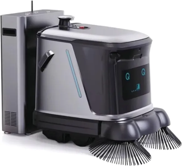 AI Robot Vacuum Cleaner, Self-Charging Smart Cleaner with Mapping, Navigation and Sensors, Ideal for Exhibition Hall, Offices, and Shopping Mall