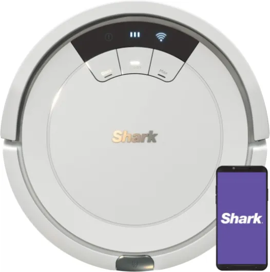 Shark ION Robot Vacuum AV752, Wi-Fi Connected, 120min Runtime, Compatible with Alexa, Multi-Surface Cleaning (Renewed)