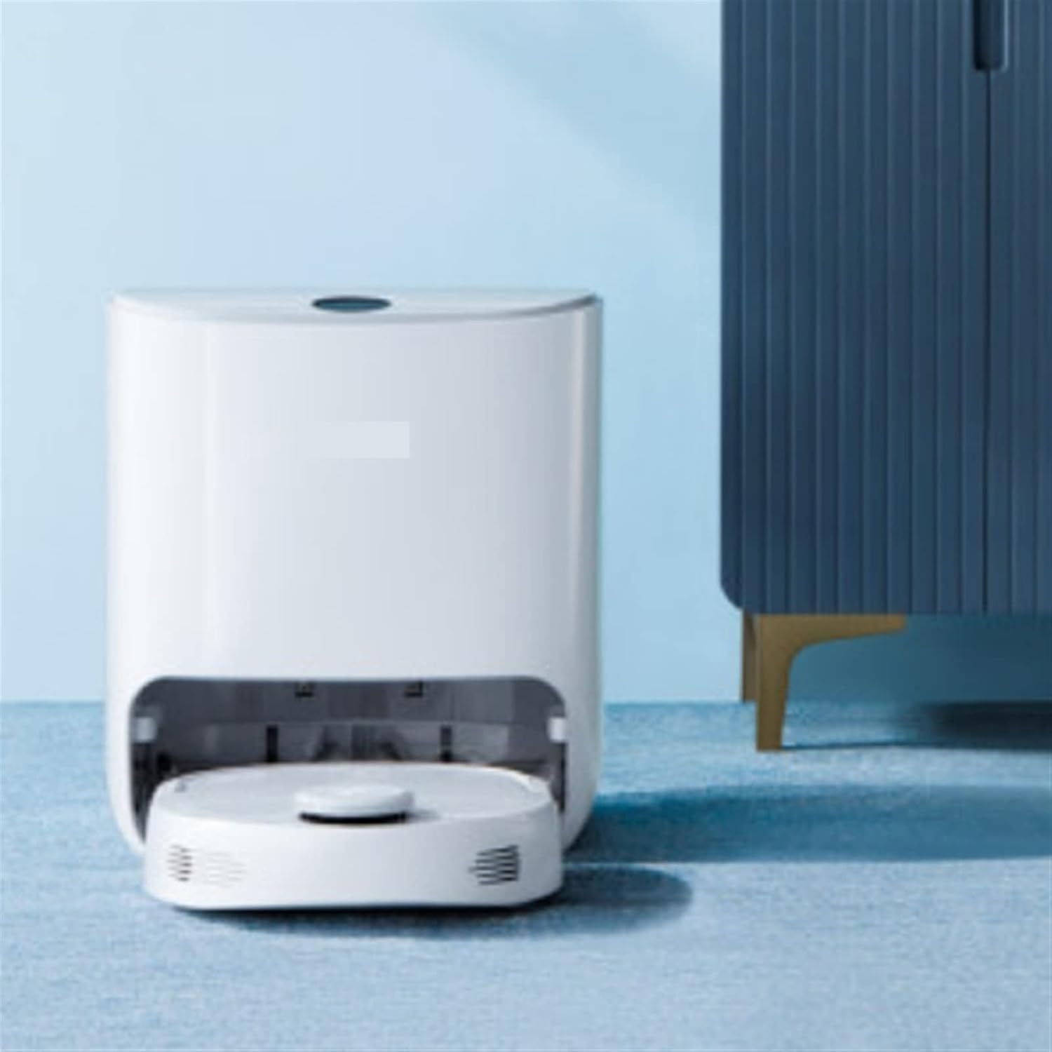 Intelligent Sweeper and Self-washing Small White Robot Vacuum Cleaner - Ultimate Cleaning Efficiency at Home