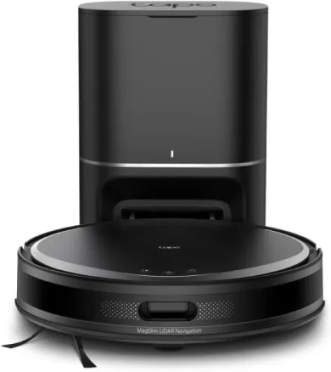 RV20 Max Plus 5300Pa Suction Robot Vacuum Cleaner with Mop, Ultra-Slim Design, Faster Mapping With MagSlim & LiDAR Navigation Robot Vacuum, Auto-Empty Dock, Voice/Remote Control Robotic Vacuums 5300Pa with Auto-Empty Dock
