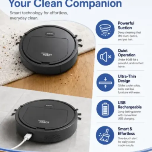 Dustpro Robot Vacuum Cleaner Review: a tiny budget robot that’s more like a helper than a full cleaner