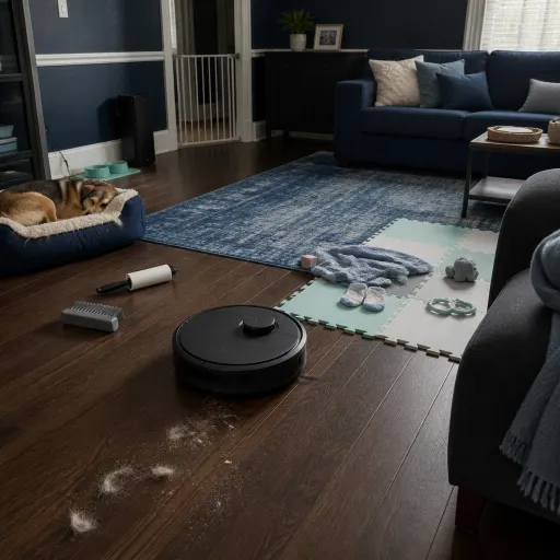 Crawling baby, shedding dog: building the hands-free cleaning routine for chaotic homes