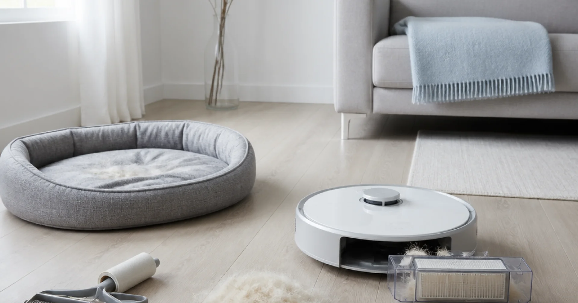 Double-coat breeds and robot vacuums: surviving undercoat blowout without daily emptying